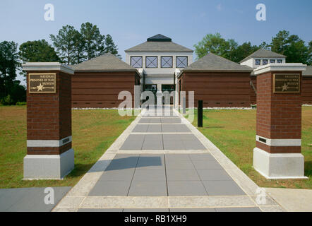 Nationale Kriegsgefangenschaft Museum, Andersonville National Historic Site, Georgia, United States Stockfoto