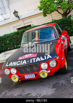 Lancia automobile im Zentrum von monaco-ville in Monaco Stockfoto