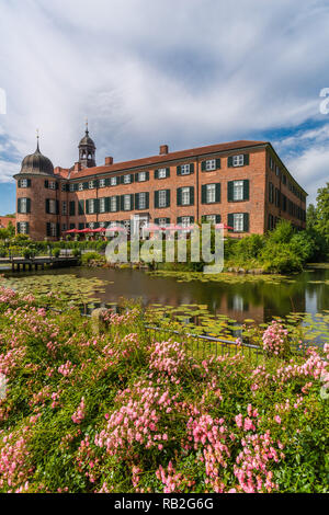 Eutin Palace, Kulturdenkmal, die ehemalige Residenz des Erzbischofs von Lübeck, und die Herzöge von Oldenburg, Holstein, Schleswig-Holstein, Deutschland Stockfoto