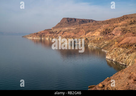 Am Ufer des Toten Meer, Jordanien, Asien | der jordanischen Ufer des Toten Meeres, Jordanien, Asien Stockfoto