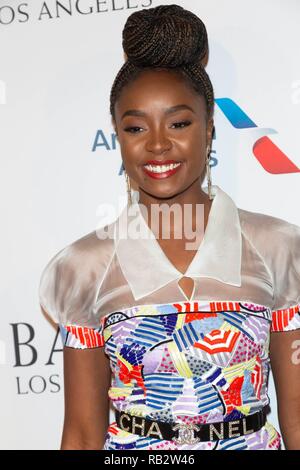 Kalifornien, USA. 5. Jan 2019. Kiki Layne besucht die 2019 BAFTA Awards Los Angeles Saison Tea Party im Hotel Vier Jahreszeiten in Beverly Hills, Kalifornien, USA, am 05. Januar 2019. | Verwendung der weltweiten Kredit: dpa Picture alliance/Alamy leben Nachrichten Stockfoto