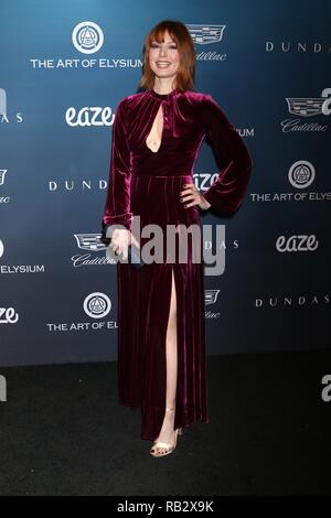 Los Angeles, USA. 5 Jan, 2019. Alicia Witt in der Ankunftshalle für die Kunst des 12. jährlichen Elysium himmel Gala, Private Veranstaltungsort, Los Angeles, CA 5. Januar 2019. Credit: Priscilla Grant/Everett Collection/Alamy leben Nachrichten Stockfoto