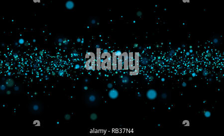 Abstrakte glitter Light bokeh Hintergrund Stockfoto