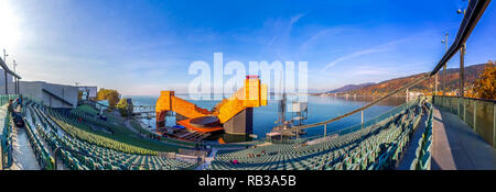 Festival Performance Haus, Bregenz, Österreich Stockfoto