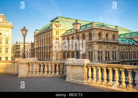 Staatsoper Wien Österreich Stockfoto