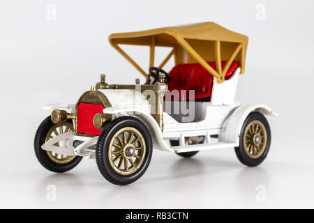 Matchbox Modelle von gestern Y-4 Opel Coupe 1909 Modellauto Stockfoto