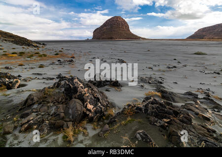 Urmia See - Kazim Dashi Stockfoto