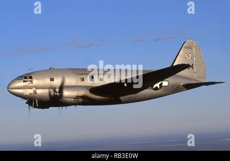 Curtiss C-46 Commando Military Air Transport Stockfoto