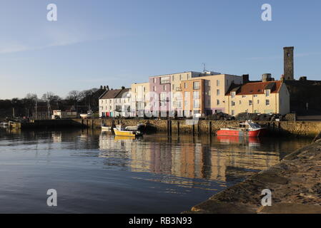 Hafen von St Andrews Fife Schottland Januar 2019 Stockfoto