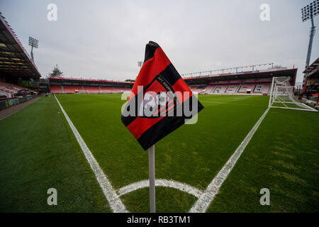 5. Januar 2019, Dean Court, London, England; die Emirate FA Cup, 3.Runde, Bournemouth vs Brighton; Vitalität Stadion Bournemouth Credit: Phil Westlake/News Bilder der Englischen Football League Bilder unterliegen DataCo Lizenz Stockfoto