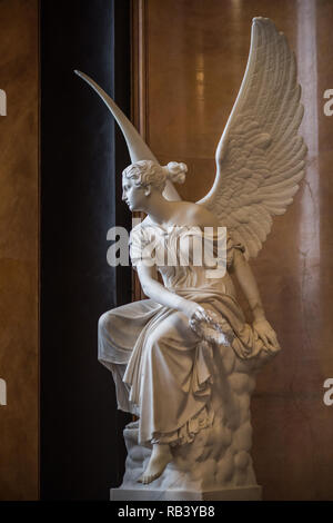 Schöne Marmor Engel der Freiheit Statue Stockfoto