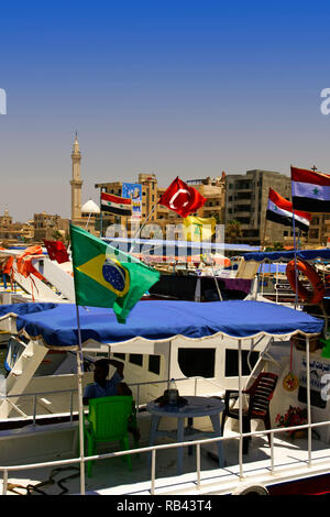 Hafen von Tartus. Syrien, Naher Osten Stockfoto