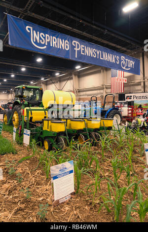 Harrisburg, PA, USA. 6. Januar, 2019: Die Farm Show ist der größte Indoor landwirtschaftliche Ausstellung in der Nation mit 6.000 Tieren, 10.000 wettbewerbsfähige Exponate und 300 kommerzielle Ausstellungen. Credit: George Sheldon/Alamy leben Nachrichten Stockfoto