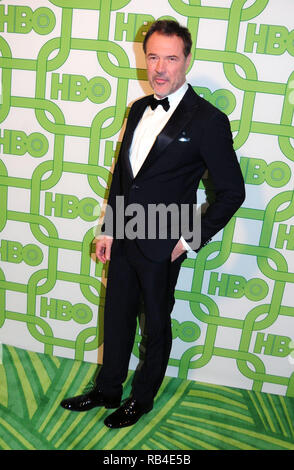 Beverly Hills, USA. 06 Jan, 2019. BEVERLY HILL, CA - 06 Januar: Sebastian Koch nimmt an HBO Offizielle Golden Globe Awards nach Partei am 6. Januar 2019 auf ca. 55 Restaurant in Beverly Hills, Kalifornien. Credit: Barry King/Alamy leben Nachrichten Stockfoto