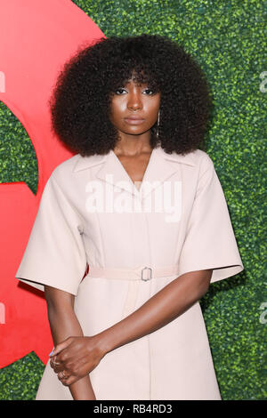 GQ Männer des Jahres Party 2018 - Ankunft mit: Kiki Layne Wo: Los Angeles, Kalifornien, Vereinigte Staaten, wenn: 06 Dez 2018 Credit: Sheri Determan/WENN.com Stockfoto