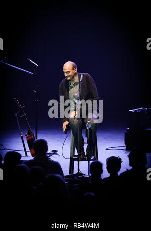 Die Grammy-preisgekrönte Sänger, Songwriter und Musiker James Taylor führt ein Live Konzert in Falconer Salen in Kopenhagen. Dänemark, 16/09 2014. Mit Ausnahme von Dänemark. Stockfoto