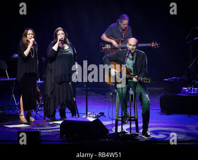 Die Grammy-preisgekrönte Sänger, Songwriter und Musiker James Taylor führt ein Live Konzert in Falconer Salen in Kopenhagen. Dänemark, 16/09 2014. Mit Ausnahme von Dänemark. Stockfoto