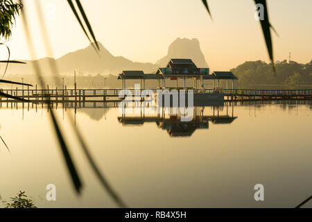 Hpa ein Sonnenaufgang Stockfoto