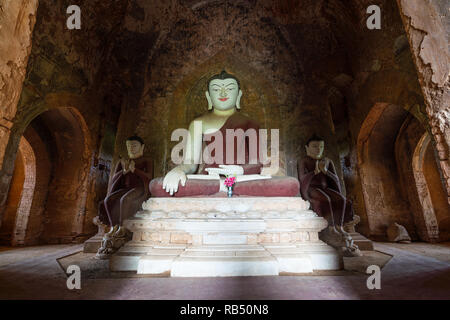 Buddha-Statue in Bagan, Myanmar Stockfoto