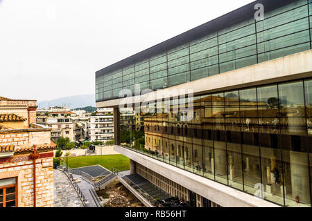 Athen, Griechenland - 27. Oktober 2018: Die Akropolis Museum. Stockfoto