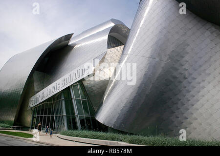 Peter B. Lewis Gebäude an der CWRU in Cleveland, OH Stockfoto