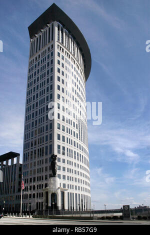 US District Court, Northern District of Ohio, Cleveland. Das Bundesgebäude/Carl B. Stokes Bundesgericht, Cleveland, OH, USA. Stockfoto