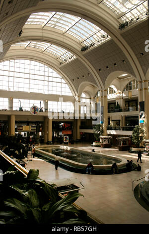 Cleveland, OH, USA. Die Avenue des Tower City Centre. Stockfoto