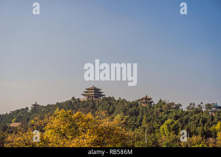 Alte königliche Paläste der Verbotenen Stadt in Peking, China Stockfoto