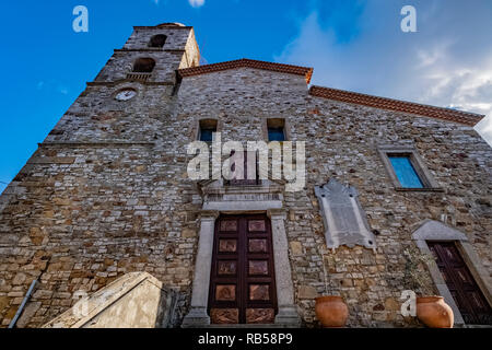 Italien Basilikata Vaglio Mutter Kirche des Heiligen Apostels Petrus Stockfoto