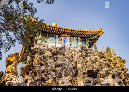 Alte königliche Paläste der Verbotenen Stadt in Peking, China Stockfoto