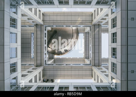 Fuji TV Gebäude in Odaiba, Tokyo, Japan Stockfoto