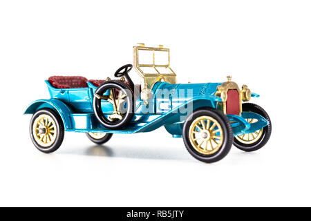 Matchbox Modelle von Gestern Y-12 Thomas Flyabout 1909 Stockfoto