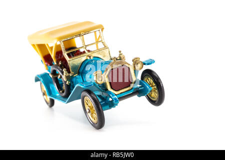 Matchbox Modelle von gestern Y-12 Thomas Flyabout 1909 Modellauto Stockfoto