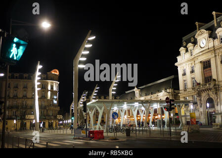 Bahnhof Saint-Jean, Bordeaux, Gironde, Frankreich Stockfoto