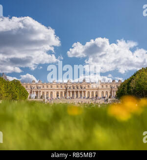 Château de Versailles im Frühling in Paris Frankreich Stockfoto