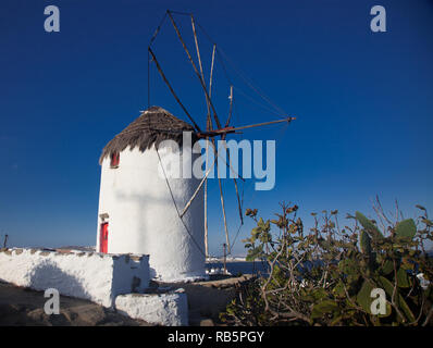 Bonis Mühle Mykonos Griechenland Stockfoto