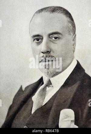 Sir Thomas Beecham, Bt, CH (29. April 1879 - vom 8. März 1961) ein englischer Dirigent war und impresario Stockfoto