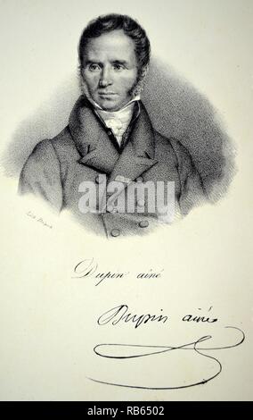 Andre Marie Jean Jacques Dupin, wie Dupin der Ältere (1783-1865), französischer Jurist und Politiker bekannt. Generalstaatsanwalt 1830-1852 und 1857-1865. Lithographie, Paris, c 1840. Stockfoto