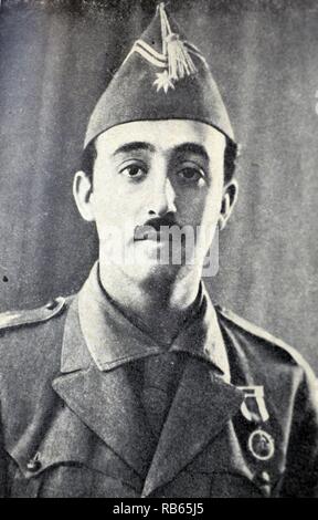 Francisco Franco 1892 - 20. November 1975. Spanisch militärischer Führer, der Diktator von Spanien von 1939 bis zu seinem Tod regiert. Er stieg während der 1920er Jahre als Kommandant in der Spanischen Legion und wurde der jüngste allgemein in Europa Stockfoto