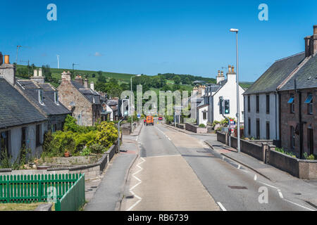 Die Gebäude und Architektur im Dorf Invergordon, Schottland, Großbritannien, Europa. Stockfoto