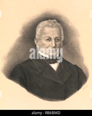 Adolphe Thiers, Marie Joseph Louis Adolphe Thiers (1797-1877), französischer Staatsmann und zweiten gewählten Präsidenten von Frankreich, und der erste Präsident der Französischen Dritten Republik. Stockfoto