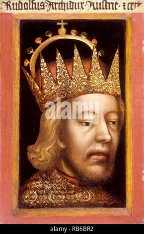 Rudolf IV. dem Stifter (1339-1365) Herzog von Österreich Stockfoto