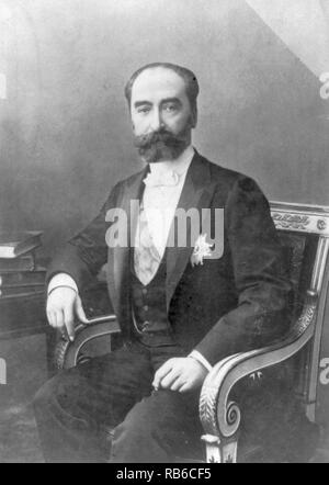 Marie François Sadi Carnot (1837 - 1894) französischer Staatsmann und Präsident von Frankreich von 1887 bis zu seiner Ermordung im Jahr 1894 Stockfoto