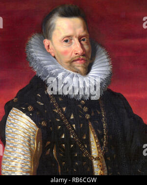 Albert VII (1559-1621), Erzherzog von Österreich für ein paar Monate in 1619 und, gemeinsam mit seiner Frau Isabella, Herrscher der habsburgischen Niederlande zwischen 1598 und 1621. Stockfoto