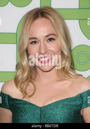 Beverly Hills, Ca. 6. Januar, 2019. Sarah Goldberg, an der HBO-Post 2019 Golden Globe Party bei Circa 55 in Beverly Hills, Kalifornien am 6. Januar 2019. Credit: Faye Sadou/Medien Punch/Alamy leben Nachrichten Stockfoto