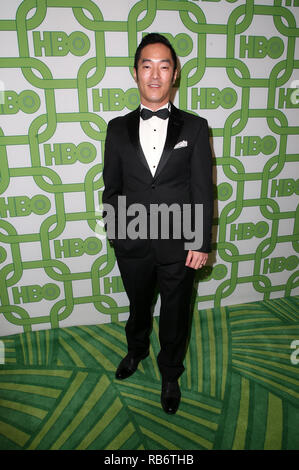 Beverly Hills, Ca. 6. Januar, 2019. Leonardo Nam, an der HBO-Post 2019 Golden Globe Party bei Circa 55 in Beverly Hills, Kalifornien am 6. Januar 2019. Credit: Faye Sadou/Medien Punch/Alamy leben Nachrichten Stockfoto