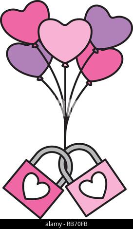 Valentine-Tageskarte Stock Vektor