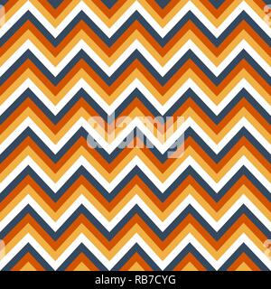 Vector Illustration einfache Zick-zack Retro Hintergrund. Stock Vektor