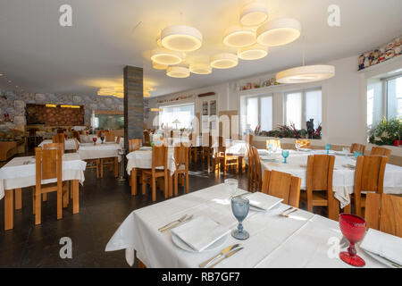 Restaurant Rei dos Leitões in Padova, Bairrada, Portugal, Europa Stockfoto