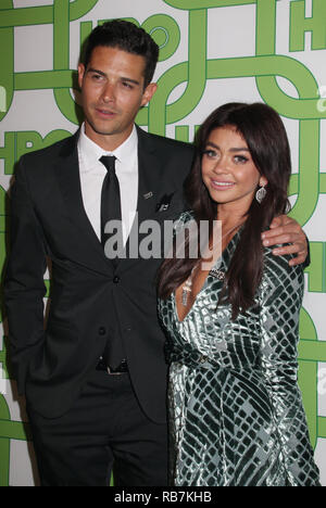 Sarah Hyland, Brunnen Adams 01/06/2019 der 76. jährlichen Golden Globe Awards HBO nach Party in der Circa 55 Restaurant im The Beverly Hilton, Beverly Hills, CA Foto von Izumi Hasegawa/HNW/PictureLux Stockfoto